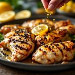 Petto di pollo alla griglia pronto