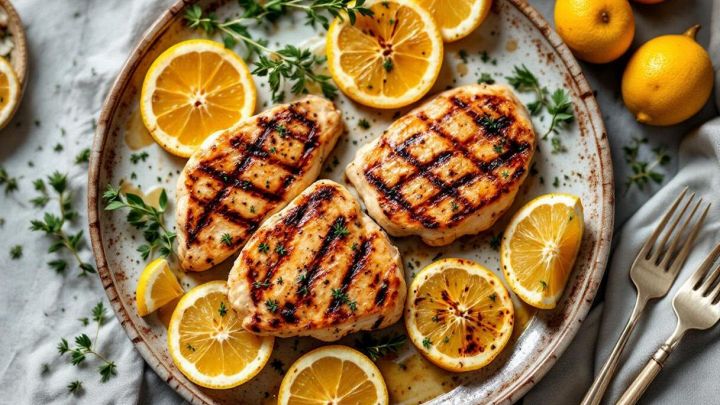 Petto di pollo alla griglia