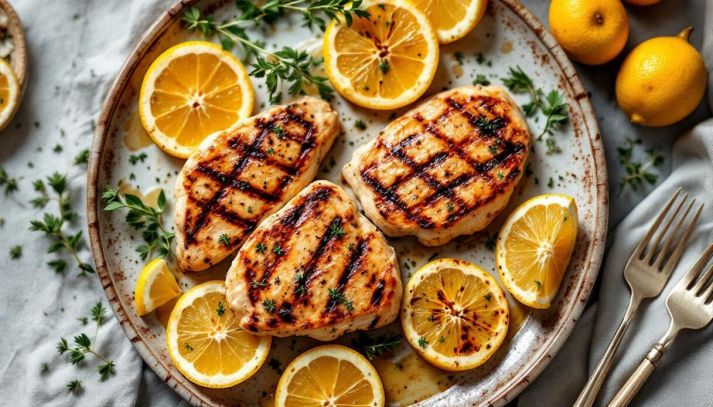 Petto di pollo alla griglia