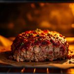 Cottura del polpettone di carote