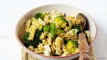 Fusilli con pesto di broccoli e gorgonzola