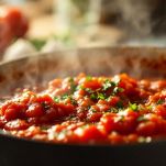 Preparazione della salsa di pomodoro