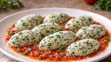 Gnudi di ricotta e spinaci