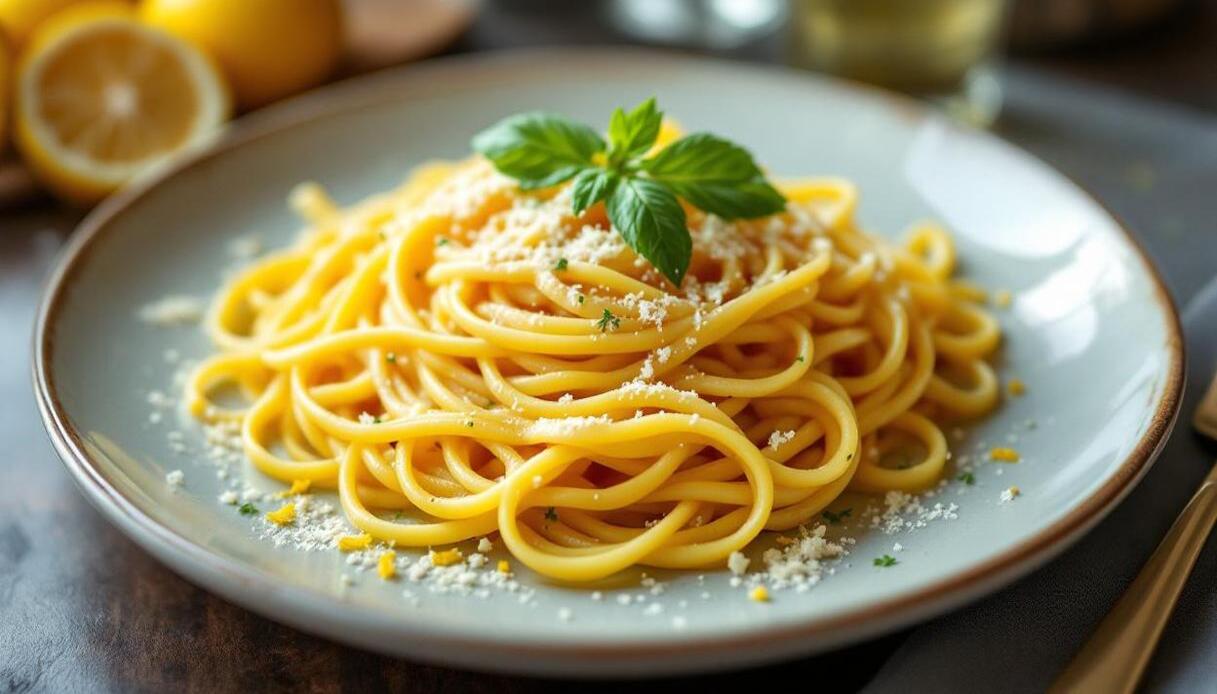 Linguine al limone