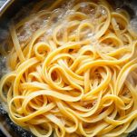 La cottura delle linguine
