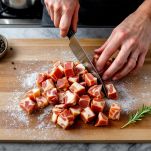 guanciale per gli spaghetti alla carbonara