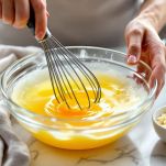 Uova sbattute per gli spaghetti alla carbonara