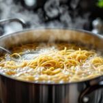 Cottura degli spaghetti alla carbonara