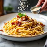 Pecorino per gli spaghetti alla carbonara