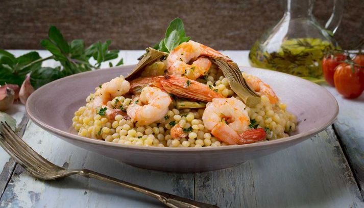 fregola con pesce