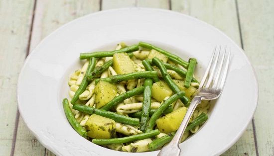 BeliceWeb.it - Pasta con fagiolini e patate alla calabrese