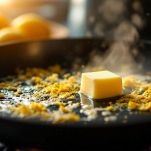 Zest di limone nel burro