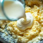 Salsa al limone in riduzione