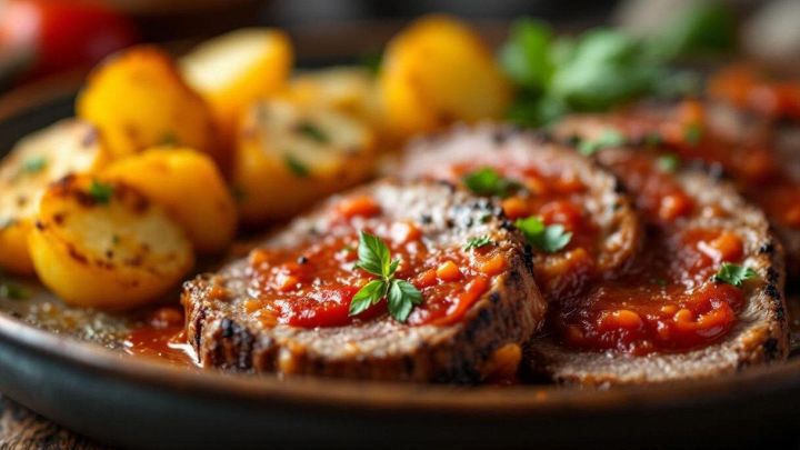 Carne alla pizzaiola