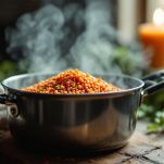 La preparazione delle lenticchie