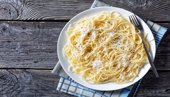 Spaghetti cacio e pepe