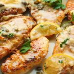 Scaloppine di pollo al limone pronte