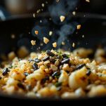 Cipolla e acciughe in padella