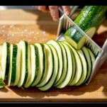 Preparazione della parmigiana di zucchine