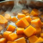 Risotto alla zucca e speck