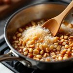 Ripieno della torta di noci e frutta secca