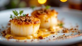 Capesante gratinate