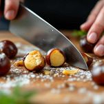 Preparazione delle castagne