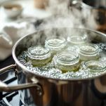 Vasetti per la confettura di mele cotogne