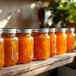 Confettura di mele cotogne pronta