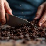 Scaglie di cioccolato fondente