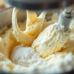 Ingredienti per la pasta frolla pronti per essere mescolati.