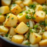La preparazione delle patate