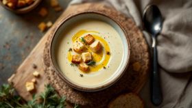 Vellutata di porri e patate