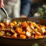 Zucca e patate in forno