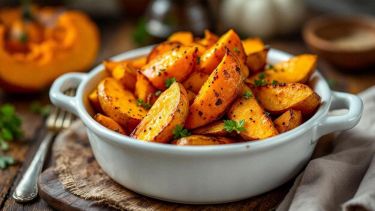 Zucca e patate al forno