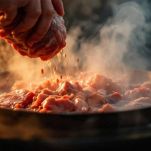 Le prime fasi della cottura