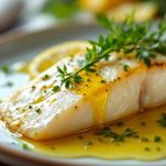 Filetti di branzino conditi