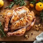 Cappone pronto da servire