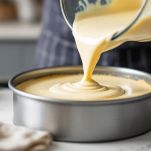 Assemblaggio cheesecake salata