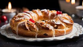 Ciambella di Natale con arancia, cannella e i profumi delle feste