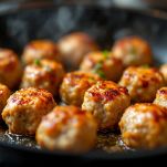 polpette per maccheroni al forno