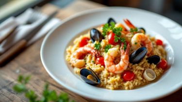 risotto alla pescatora