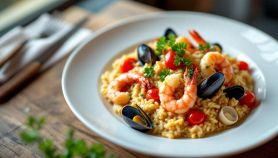 risotto alla pescatora