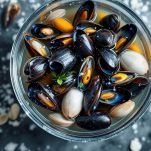 Pulizia dei molluschi