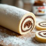 rotolo base del tronchetto di Natale