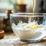 Lievito in acqua con olio