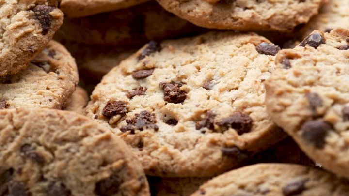 biscotti con gocce di cioccolato