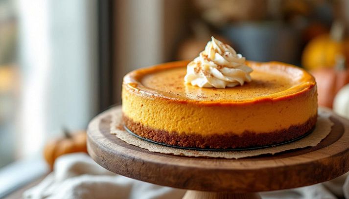 Cheesecake alla zucca