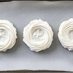 Base di meringa per il dolce