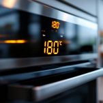 Forno ventilato impostato a 180 gradi.